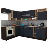 Bucatarie de Colt COSSY NEW 180-260 St. Wenge / Decor 0164